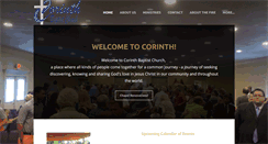 Desktop Screenshot of corinthbap.org